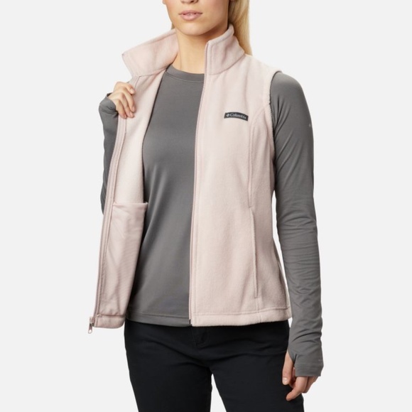 Columbia Mineral Pink Women's Benton Vest NWT - Picture 4 of 4